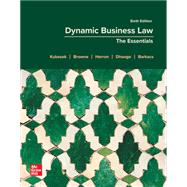 Dynamic Business Law: The Essentials (Loose-leaf + Connect)