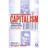 Understanding Capitalism Critical Analysis from Karl Marx to Amartya Sen