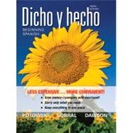 Dicho y Hecho : Beginning Spanish, Ninth Edition w/ accompanying Audio Binder Ready Version