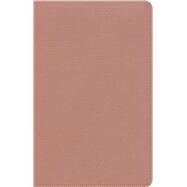 CSB Personal Size Bible, Rose Gold LeatherTouch