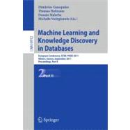 Machine Learning and Knowledge Discovery in Databases, Part II : European Conference, ECML PKDD 2010, Athens, Greece, September 5-9, 2011, Proceedings, Part II