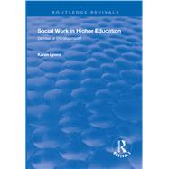 Social Work in Higher Education