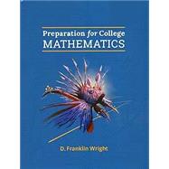 Preparation for College Mathematics 3rd Edition, Software + eBook