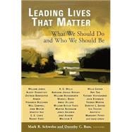 Kindle Book: Leading Lives That Matter (B089LVRVS8)