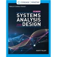 MindTap for Tilley's Systems Analysis and Design, 12th Edition, 1 term (6 months)