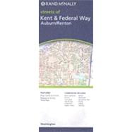 Rand McNally Streets of Kent & Federal Way, Auburn/Renton, Washington