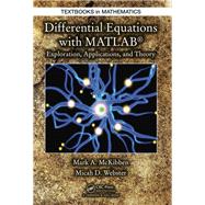 Differential Equations with MATLAB