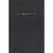 RVR 1960 Biblia Letra Gigante con Referencias, negro tapa dura