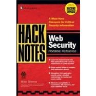 HackNotes Web Security Pocket Reference
