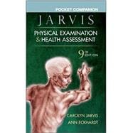 Pocket Companion for Physical Examination & Health Assessment, 9th Edition,9780323827843