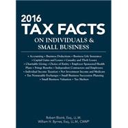 Tax Facts on Individuals & Small Businesses 2016