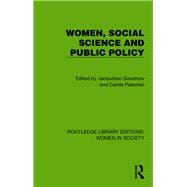 Women, Social Science and Public Policy