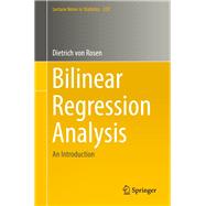 Bilinear Regression Analysis,9783319787848