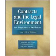 Contracts and the Legal Environment for Engineers and Architects