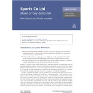 Case Study: Sports Co. Ltd