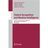 Pattern Recognition and Machine Intelligence: 4th International Conference, PReMI 2011, Moscow, Russia, June 27 - July 1, 2011, Proceedings