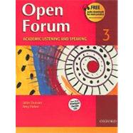 Open Forum Student Book 3 with Audio CD