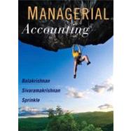 Managerial Accounting : Models for Decision-Making