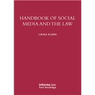 Handbook of Social Media and the Law