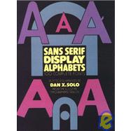 Sans-Serif Display Alphabets
