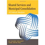Shared Services and Municipal Consolidation