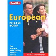 Berlitz European Phrase Book