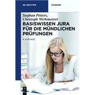Basiswissen Jura Fur Die Mundlichen Prufungen