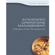 Integrated Operations Management : A Supply Chain Perspective