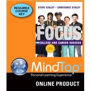 MindTap College Success for Staley's FOCUS on College and Career Success, 2nd Edition, [Instant Access], 1 term (6 months)