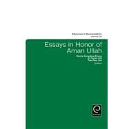 Essays in Honor of Aman Ullah
