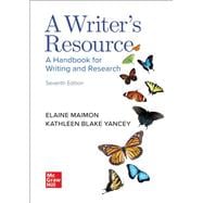 A Writer's Resource (comb-version) Student Edition [Rental Edition],9781264307876