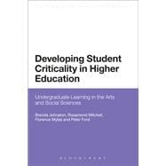 Developing Student Criticality in Higher Education Undergraduate Learning in the Arts and Social Sciences