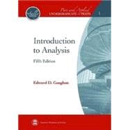 Introduction to Analysis,9780821847879