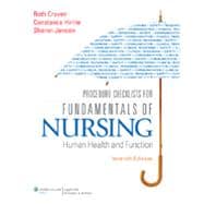 Procedure Checklists for Fundamentals of Nursing Human Health and Function