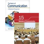 The Basics of Communication + Chapter 15: Histories of Communication