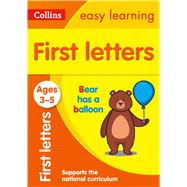 Collins Easy Learning Preschool – First Letters Ages 3-5