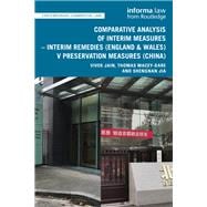 Comparative Analysis of Interim Measures – Interim Remedies (England & Wales) v Preservation Measures (China)