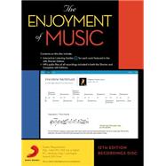 The Norton Recordings to accompany The Enjoyment of Music, Twelfth Edition