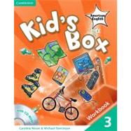Kid's Box American English Level 3 Workbook with CD-ROM