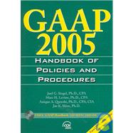 Gaap 2005 Handbook Of Policies And Procedures