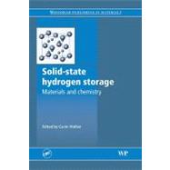 Solid-State Hydrogen Storage : Materials and Chemistry