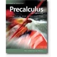 Pre-calculus With Trigonometry: Concepts And Applications