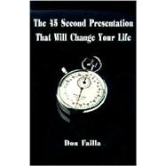 The 45 Second Presentation That Will Change Your Life
