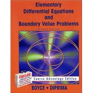 Elementary Differential Equations and Boundary Value Problems, 7th Edition Course Advantage Edition