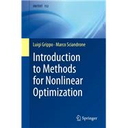 Introduction to Methods for Nonlinear Optimization