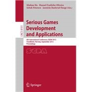 Serious Games Development and Applications: 4th International Conference, Sgda 2013, Trondheim, Norway, September 25-27, 2013, Proceedings