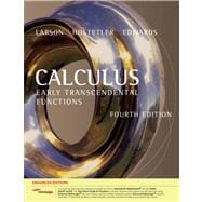 Calculus: Early Transcendental Functions, With Enhanced Webassign 1-semester Printed Access Card