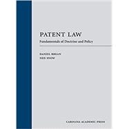 Patent Law: Fundamentals of Doctrine and Policy