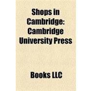 Shops in Cambridge : Cambridge University Press
