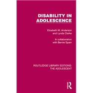 Disability in Adolescence
